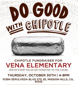 Chipotle Fundraiser